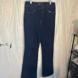 Old Navy Women's Deep Indigo Boot Cut Jeans